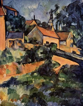 Paul Cézanne Werke - Turning Road in Montgeroult Paul Cezanne